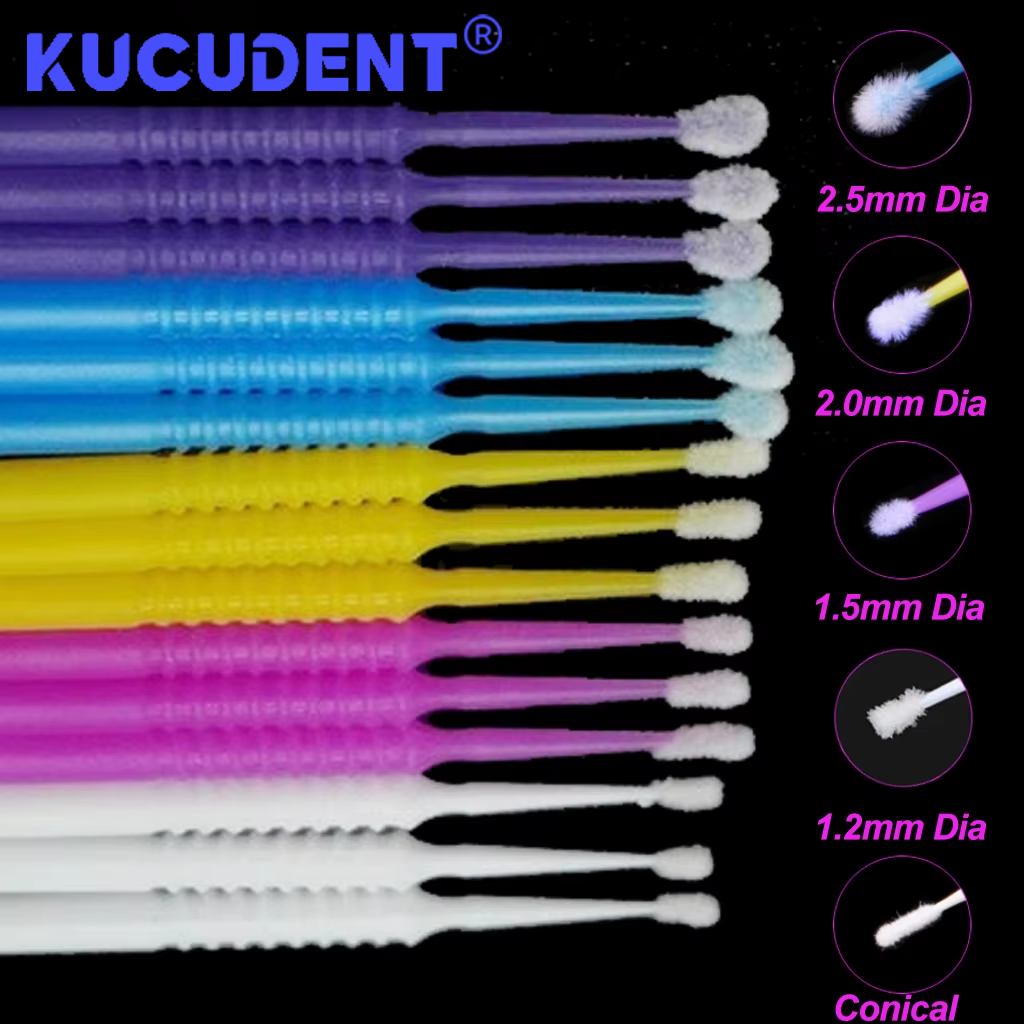 100Pcs Disposable MicroBrush D - Eyelash Extension Course recension och pris