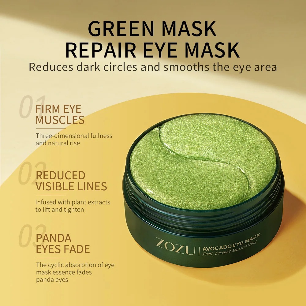 120pcs Avocado Golden Collagen - Eye Pad Collagen recension och pris