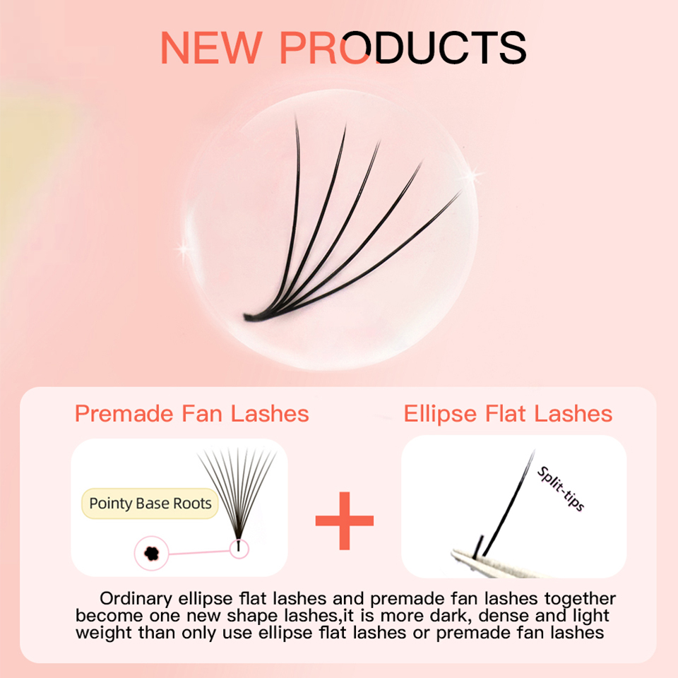 AGUUD Camellia Premade Fans La - Eyelash Extension Japan recension och pris