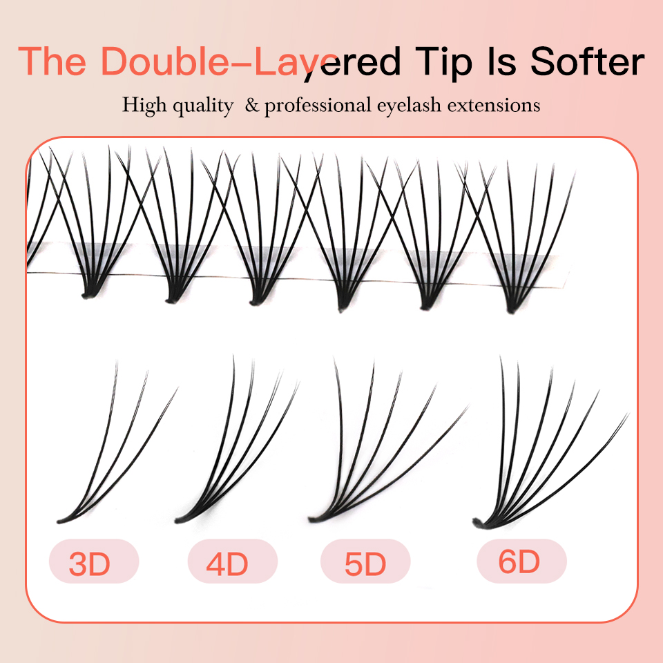 AGUUD Camellia Premade Fans La - Eyelash Extension Japan recension och pris