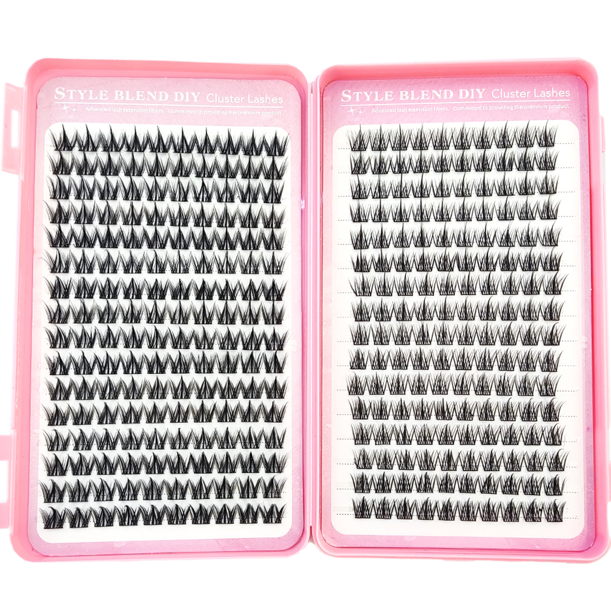 Sharp eyelash clusters, disper - Eyelash Extension Anime Style recension och pris