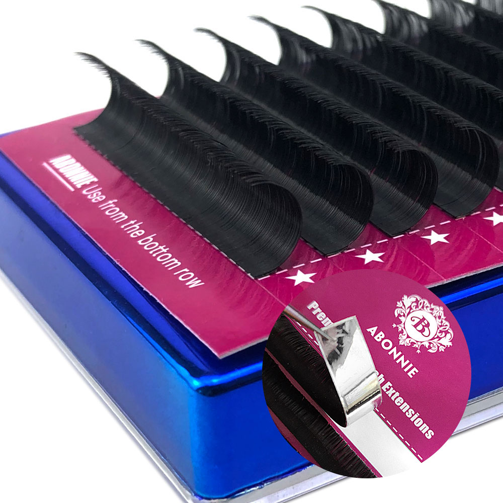 Abonnie B Curl 8-15mm Faux Ind - Eyelash Extension Natural Classic recension och pris