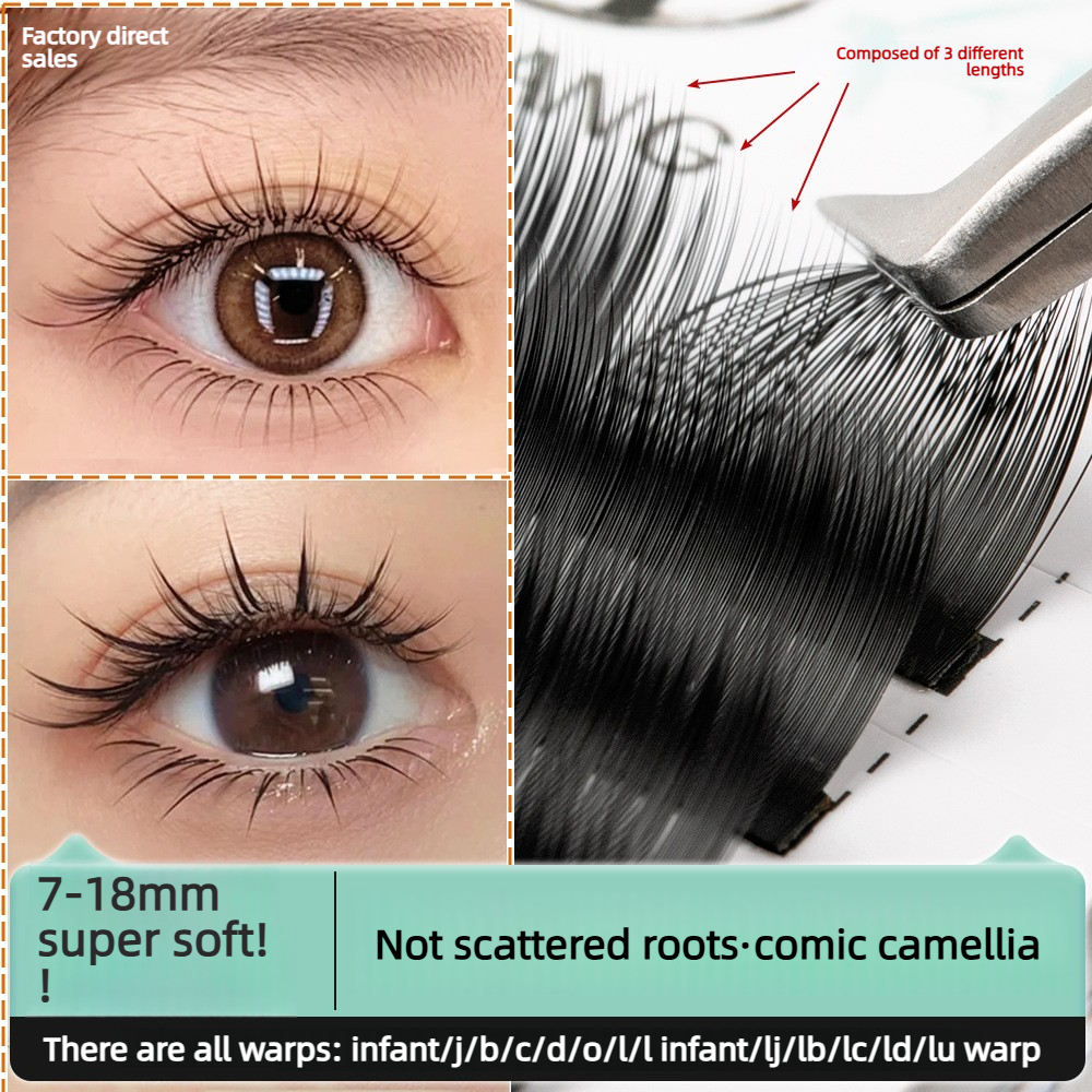 Anime Camellia Eyelashes Soft  - Eyelash Extension Anime Style recension och pris