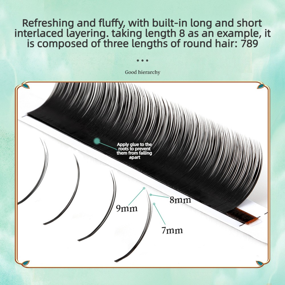 Anime Camellia Eyelashes Soft  - Eyelash Extension Anime Style recension och pris