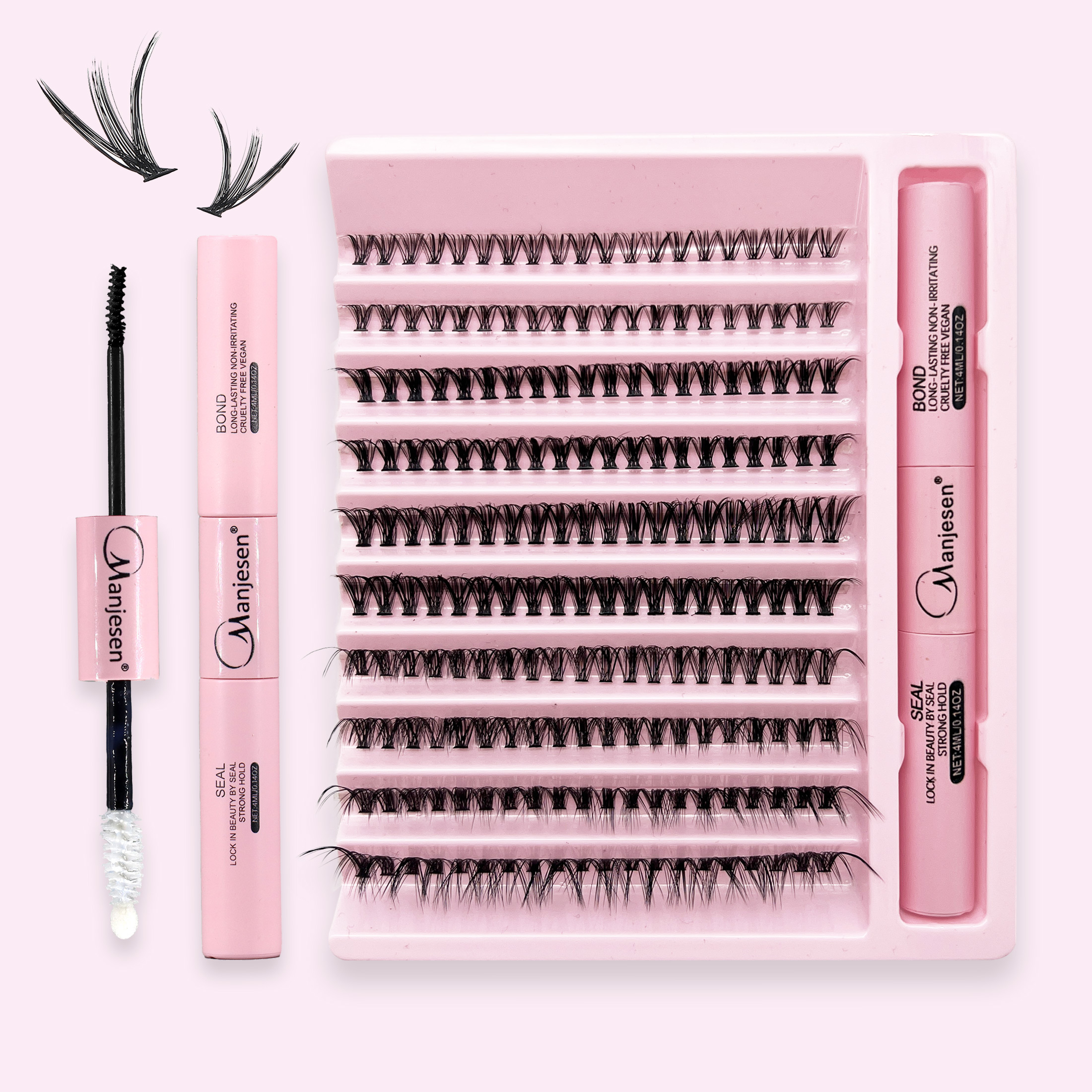 Eyelashes 200 PCS Clusters Las - Eyelash Extension Review recension och pris