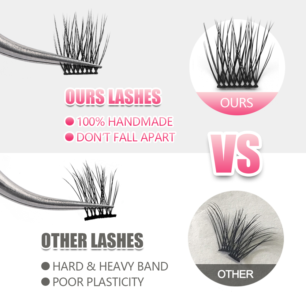 MASSCAKU Clusters Eyelash Exte - Lash Fan Volume recension och pris