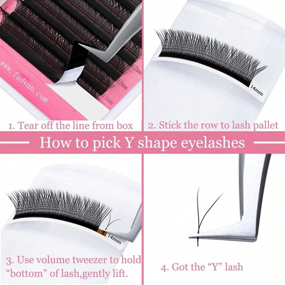 Fadvan 2D/3D YY Shape 0.07mm C - Lash Fan Volume recension och pris