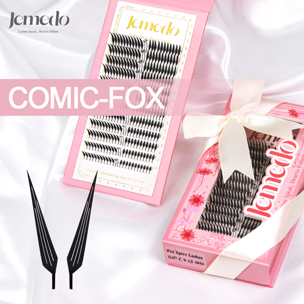 JEMEDO Comic Eyelashes Narrow  - Eyelash Extension Anime Style recension och pris
