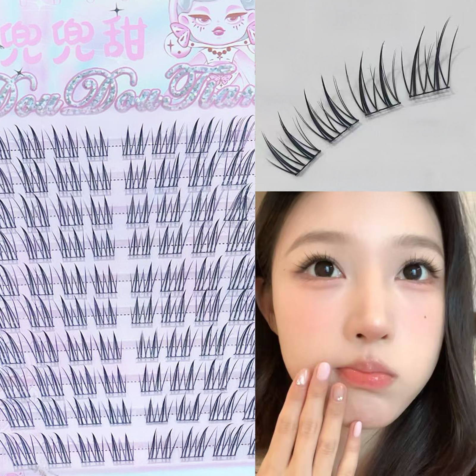 3/10 Rows Soft Individual Anim - Eyelash Extension Anime Style recension och pris