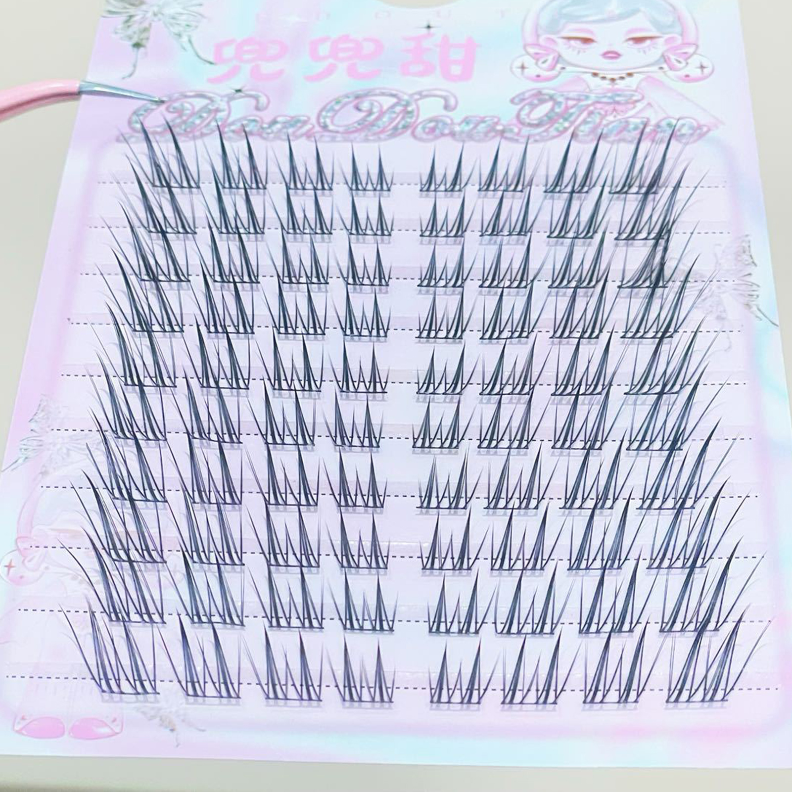 3/10 Rows Soft Individual Anim - Eyelash Extension Anime Style recension och pris