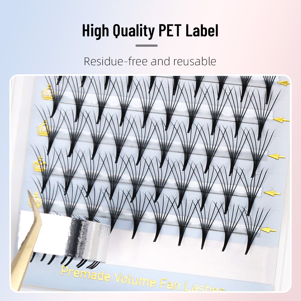 Flat Premade Eyelash Fan 3D 4D - Eyelash Extension Japan recension och pris