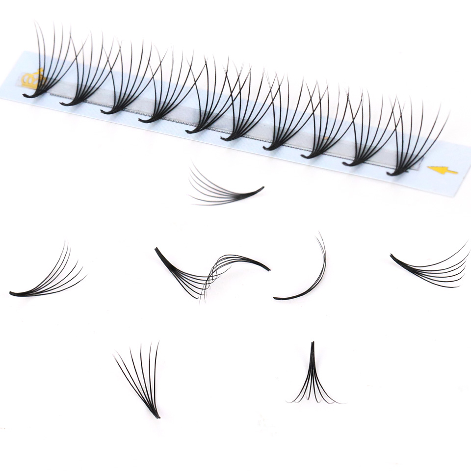 Flat Premade Eyelash Fan 3D 4D - Eyelash Extension Japan recension och pris