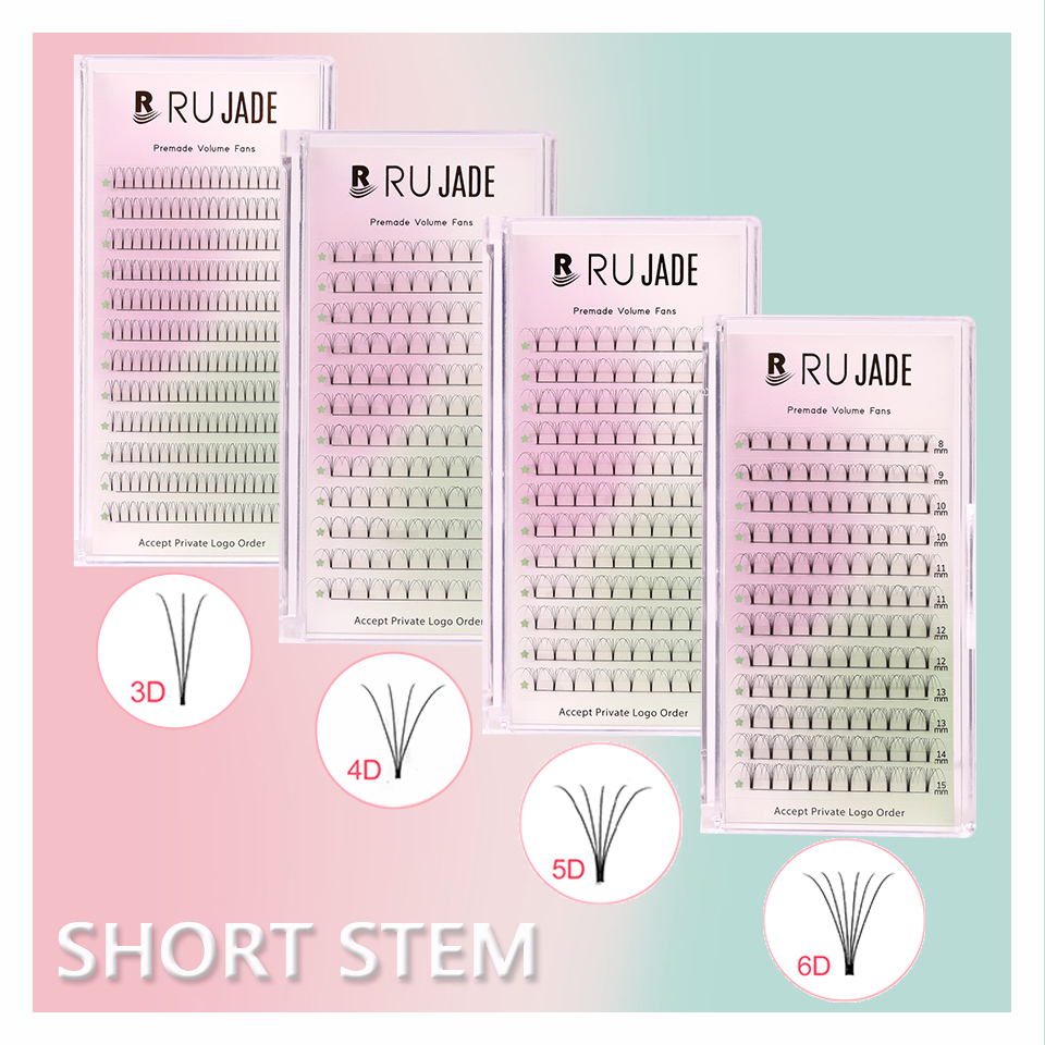 Rujade Premade Volume Fans Sho - Eyelash Extension Review recension och pris
