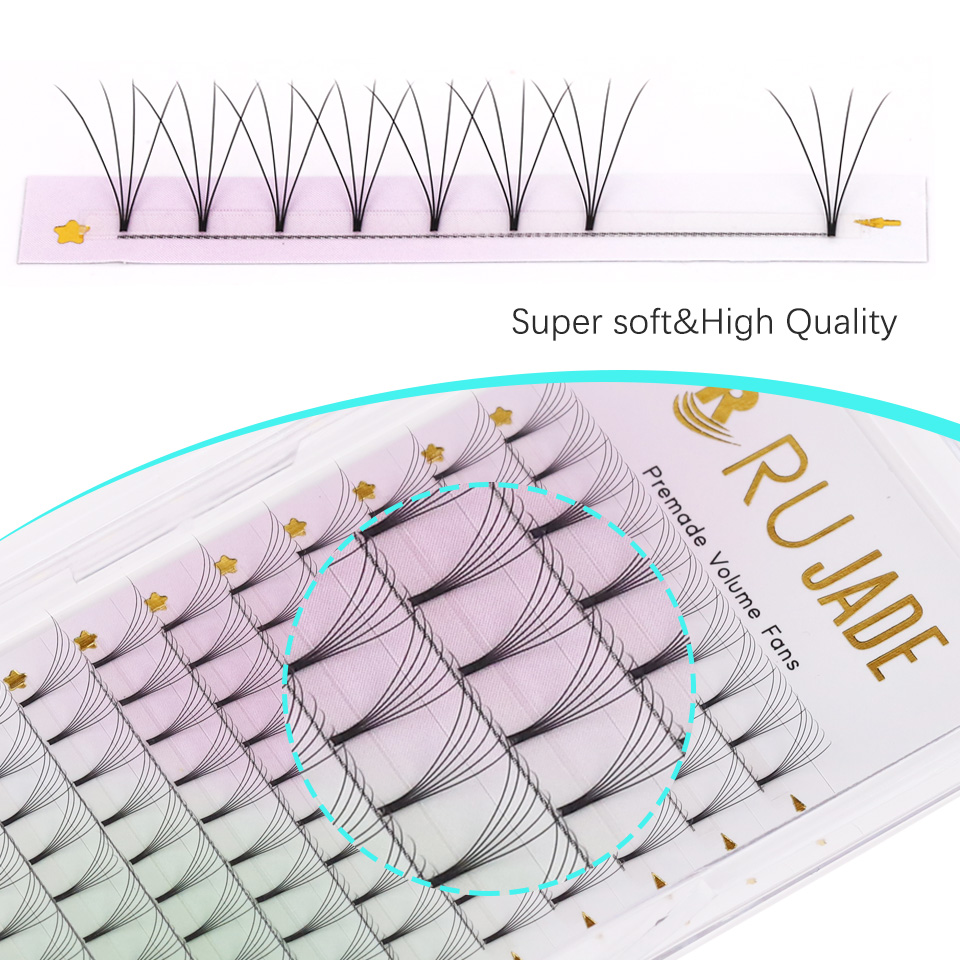 Rujade Premade Volume Fans Sho - Eyelash Extension Review recension och pris