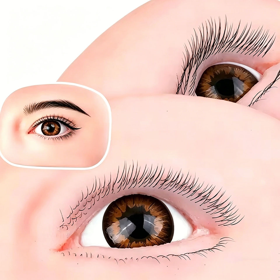 Silicone Head Training Mannequ - Eyelash Extension Course recension och pris