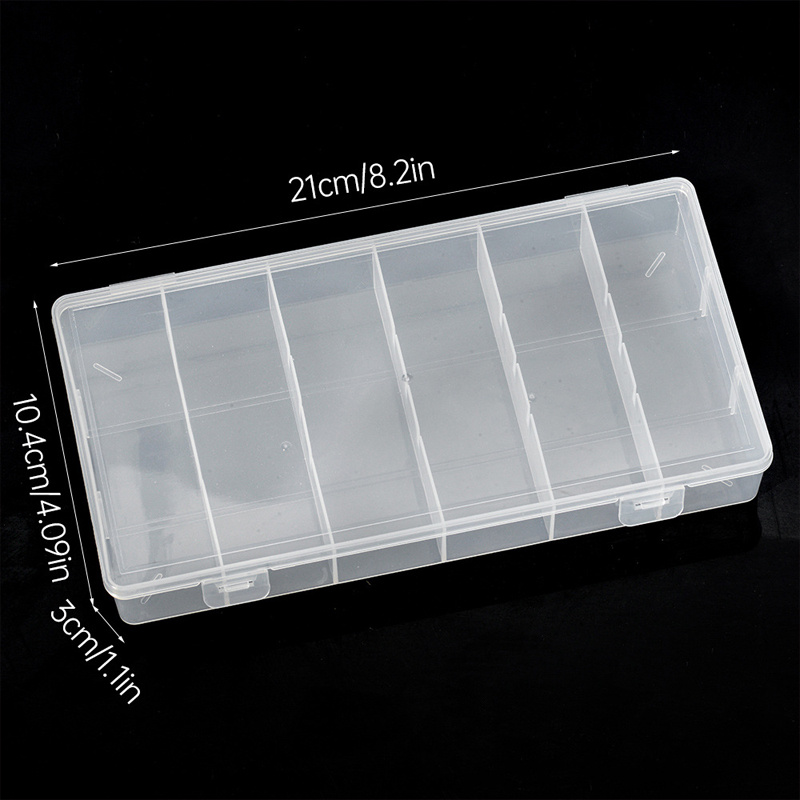 6-compartment storage box, pla - Eyelash Extension Course recension och pris
