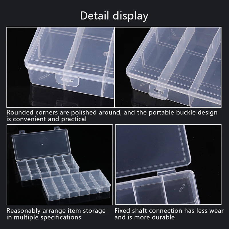 6-compartment storage box, pla - Eyelash Extension Course recension och pris