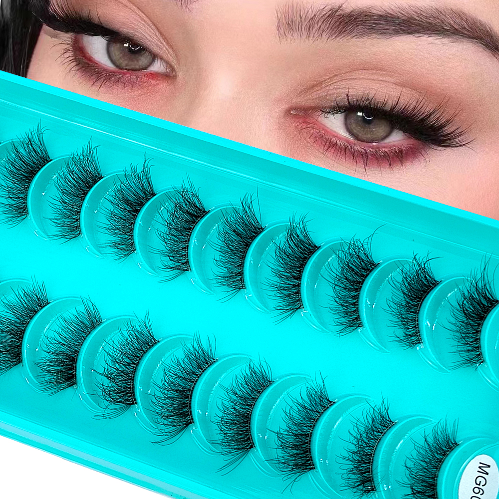 Invisible Band Segmented Lashe - Eyelash Extension Cat Eye Wispy recension och pris
