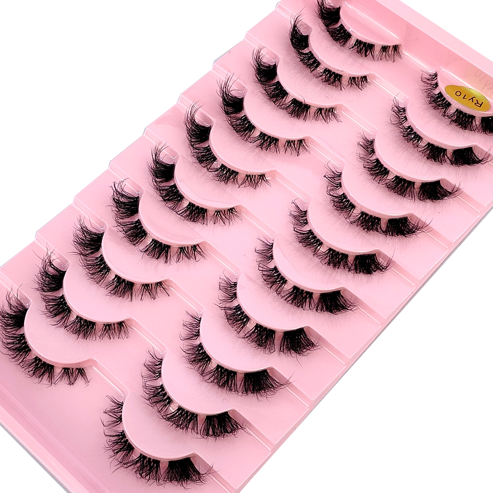 Invisible Band Segmented Lashe - Eyelash Extension Cat Eye Wispy recension och pris