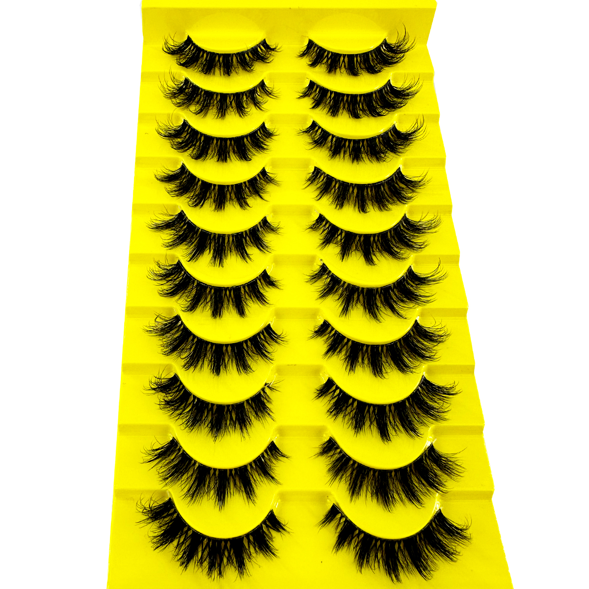 10 Pairs Cat Eye Lashes Natura - Eyelash Extension Cat Eye Wispy recension och pris