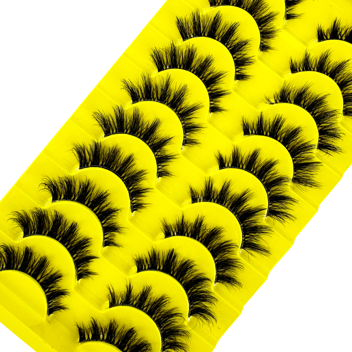 10 Pairs Cat Eye Lashes Natura - Eyelash Extension Cat Eye Wispy recension och pris
