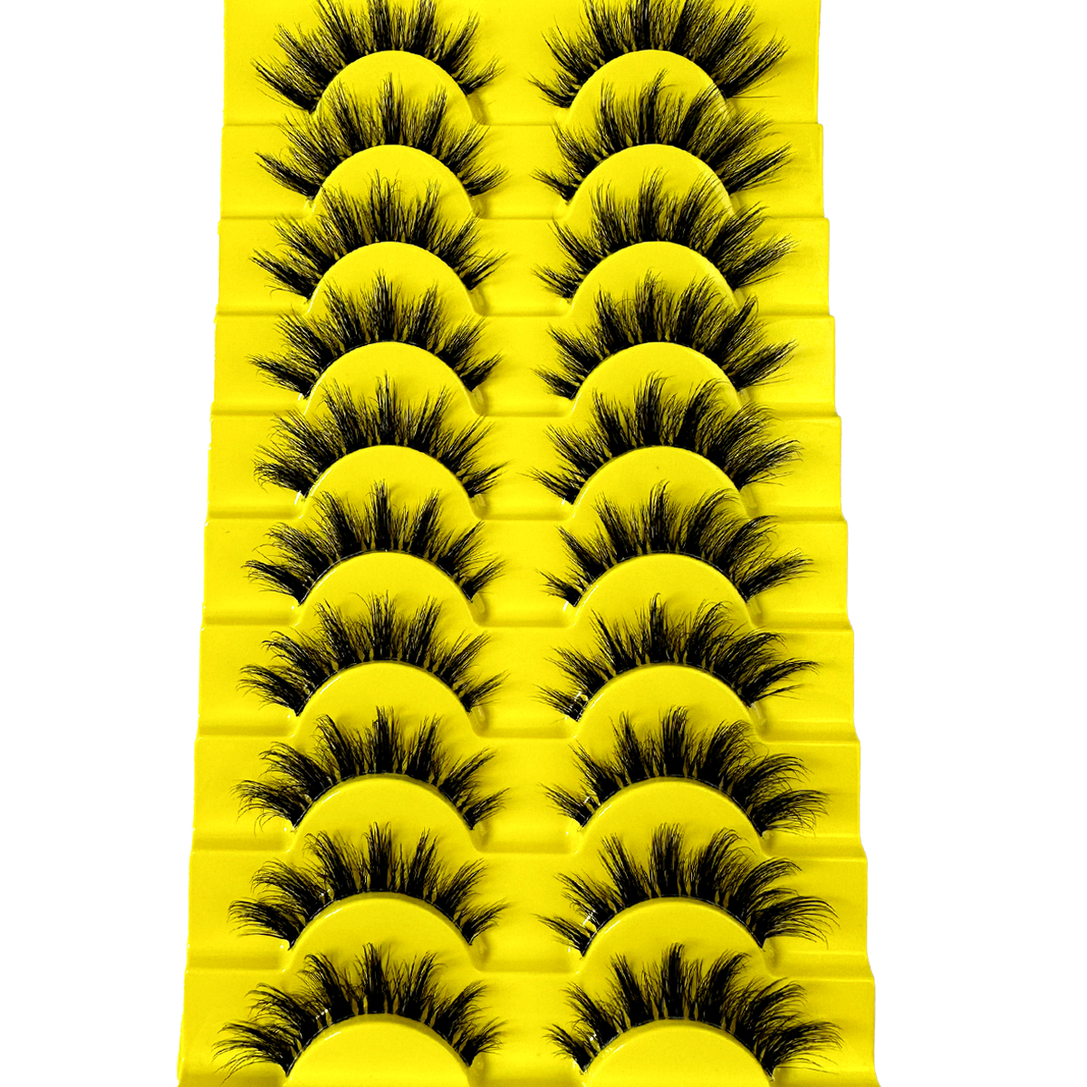 10 Pairs Cat Eye Lashes Natura - Eyelash Extension Cat Eye Wispy recension och pris