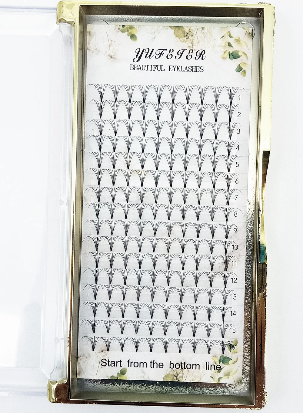 HBZGTLAD 16 Lines Premade Volu - Eyelash Extension Japan recension och pris