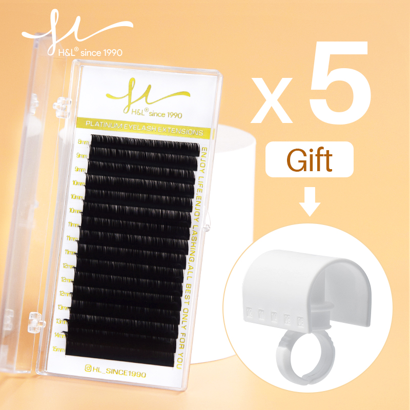 H&L SINCE 1990 16Rows Eyelash  - Eyelash Extension Natural Classic recension och pris