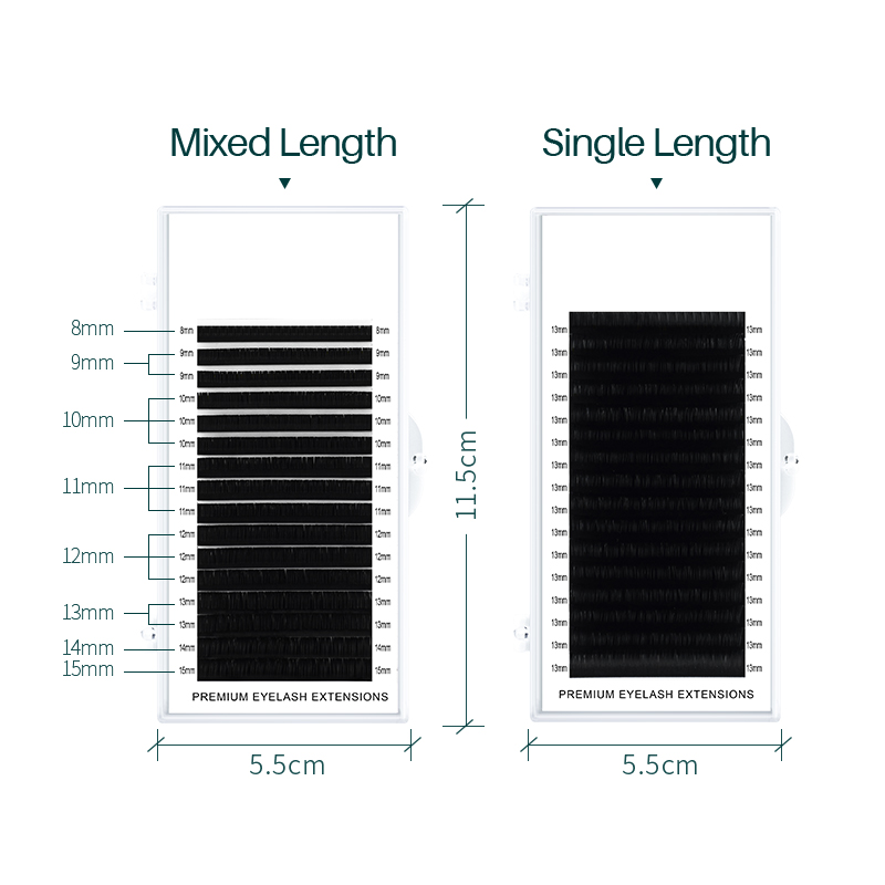 H&L SINCE 1990 16Rows Eyelash  - Eyelash Extension Natural Classic recension och pris