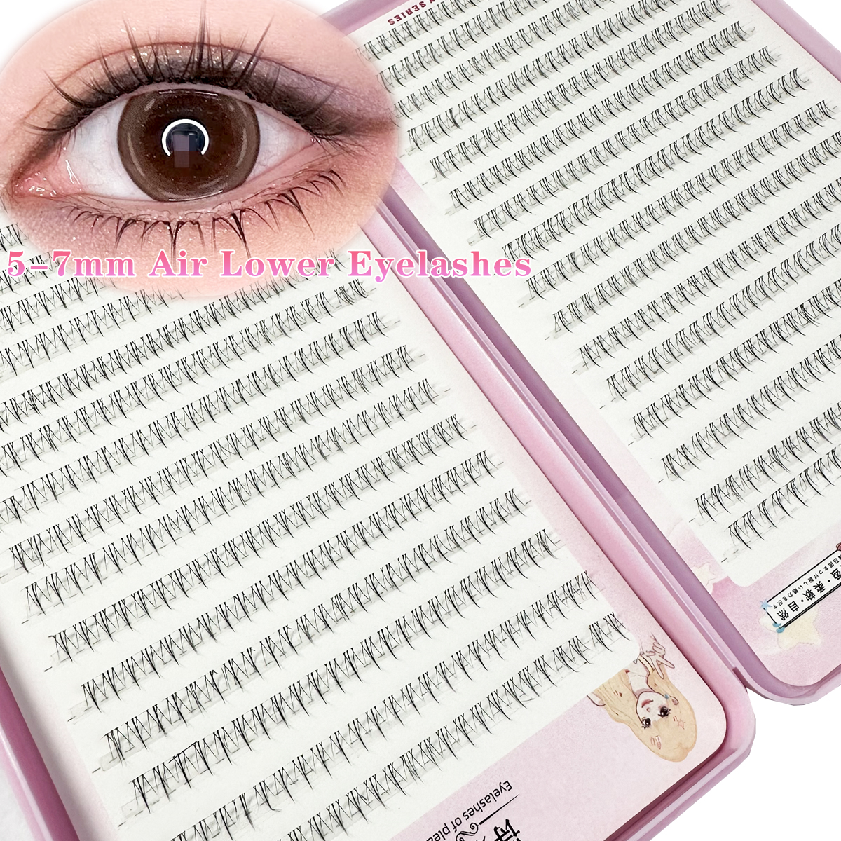 Air Lower Eyelashes Fairy Fake - Eyelash Extension Anime Style recension och pris